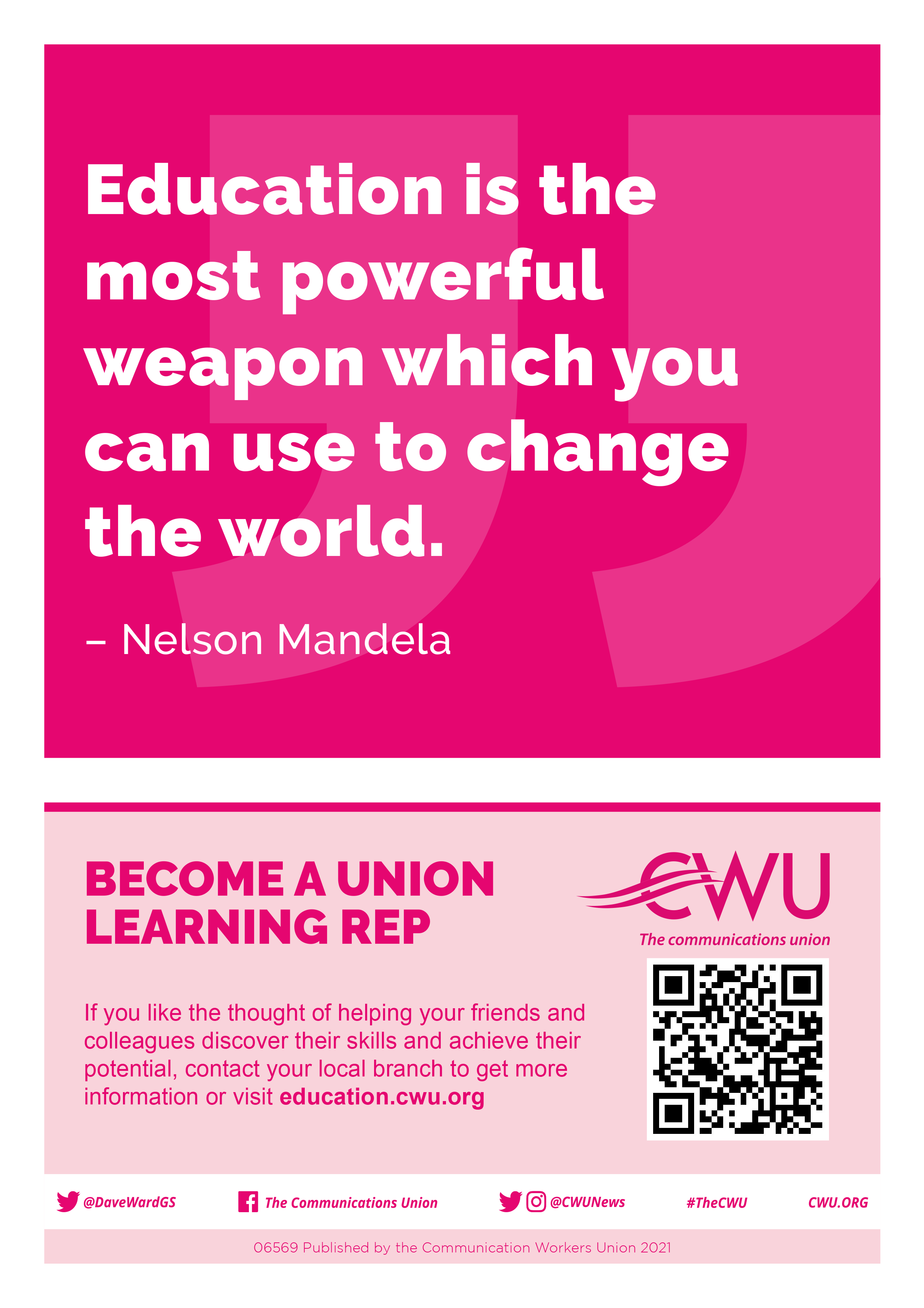 ULR Recruitment Poster image