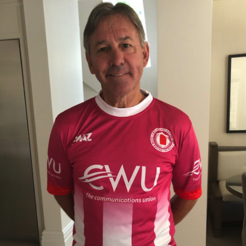 CWU launches sale of anti-racism football shirt to fundraise Image