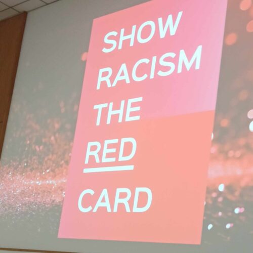 Show Racism The Red Card Film Launch Image