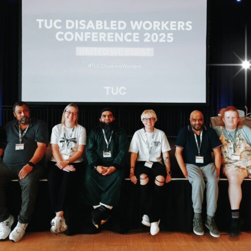 CWU ‘Moment of Resistance’ at TUC Disability Conference Image